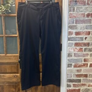 Columbia Titanium Women's Pants Size 14‎ Black Polyester Outdoor Casual